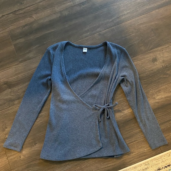 Old Navy Sweaters - Women steel blue old navy sweater